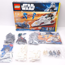 Lego Star Wars Clone Wars 7868 Mace Windu's Jedi Starfighter Complete w/Box