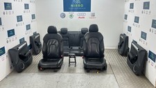 AUDI A5 S LINE SPORTBACK COMPLETE BLACK LEATHER INTERIOR SEATS 2008 TO 2016