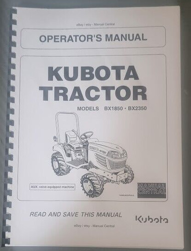 Kubota tractor bx1850 bx2350 - tractor,