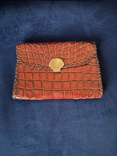 Stunning vintage crocodile - a,
