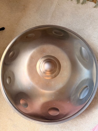 Hand pan drum 432hz minor - hand,