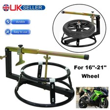 Portable Motorcycle Tire Changing Machine 16"-21" Tyre Size Bead Breaker Changer