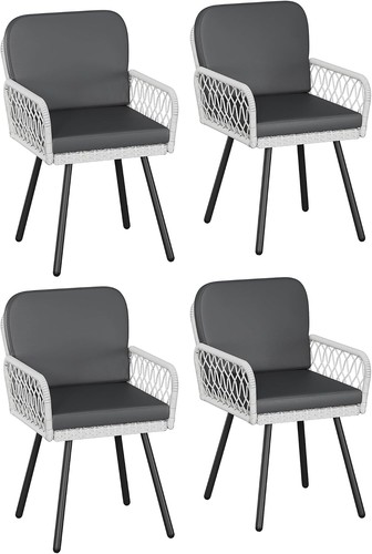 4pcs rattan dining - dining, chairs