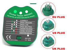 Socket Plug Tester Voltage RCD