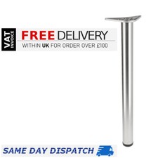 Adjustable Table Leg Breakfast Bar Kitchen Worktop Support - 710 820 870 1100mm