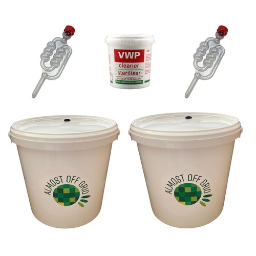 Litre fermentation buckets - litre,