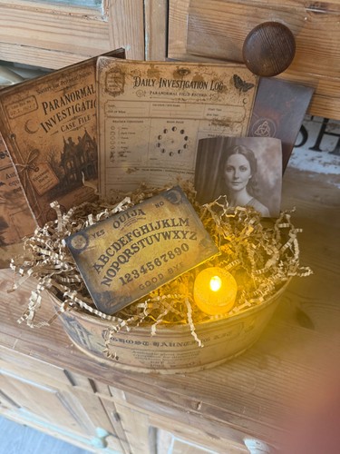 Ghost hunting kit display box