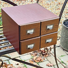 Midcentury desktop oak front 4