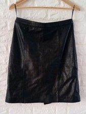 Real Leather Pencil Skirt Size