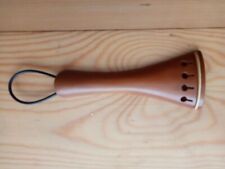 SPECIAL FRENCH MODEL VIOLIN TAILPIECE (108 MM), PURE BOXWOOD, WHITE FRET