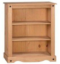 Corona Bookcase Solid Pine