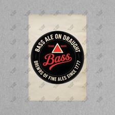 Vintage Bass Ale Metal Sign