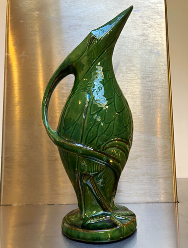 Brannam bittern vase - h,
