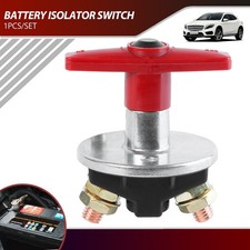 Fixed Key Battery Isolator Cut Off Car Kill Switch 1500 Amp 12v/24v Heavy Duty,