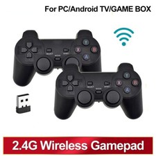 2 Pcs 2.4ghz Wireless Gamepad