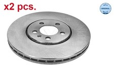 X2 PCS FRONT BRAKE DISC ROTOS