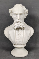 Parian Ware Bust - Charles