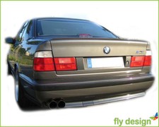 Autospoiler Fits for BMW E34 5er 1988-1996, Rear Lip Sport Look Rear Aletton