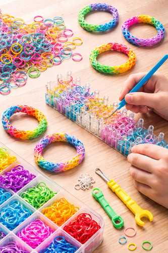 Rubber loom bands - rubber,