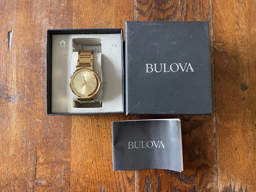 Bulova 97l126 gold tone - 97l126, gold-tone