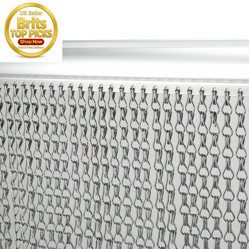 Aluminium fly screen - aluminium,