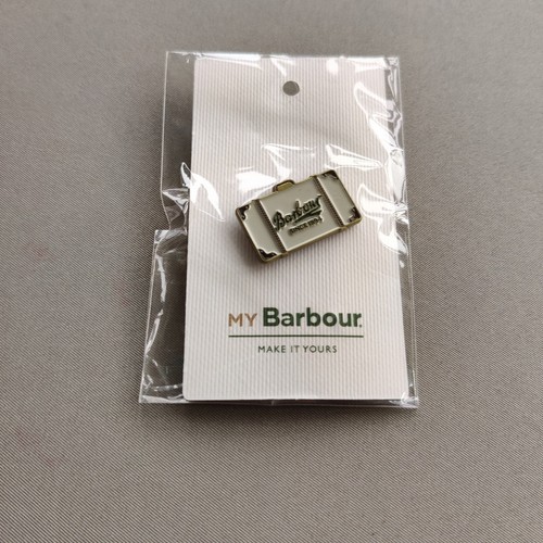 Barbour enamel lapel pin - lapel,