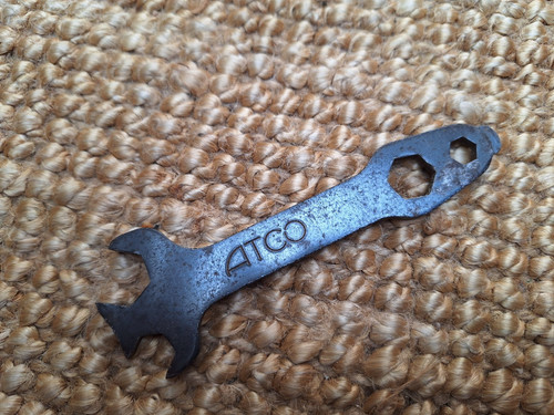 Atco lawnmower vintage - vintage, spanner