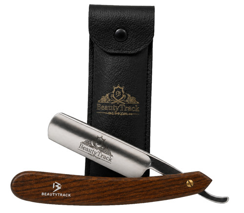 Straight razor wooden - razor, &