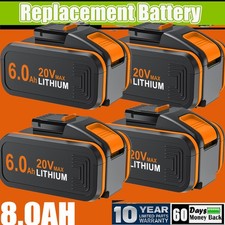 8.0Ah For WORX 20V Battery