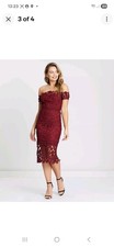 chi chi london dress burgundy