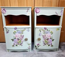 Pair of Bedside Tables Vintage