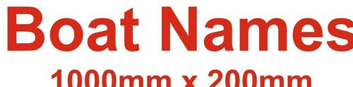 Boat name vinyl stickers - 3,