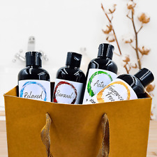 Massage Oil Set Natural Blends Grapseed & Essential Oils Aromatherapy Gift Sets