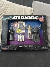 Star Wars Bendems Figures ~ 4 PIECE GIFT SET ~ Vintage 1993 In The Box