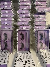 Wholesale Job Lot Eyelashes 50 Pairs From JenTique Cosmetics Mix Of Styles