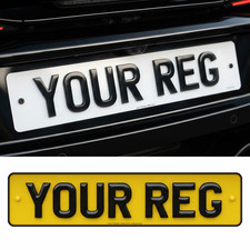 Custom UK Number Plates Road