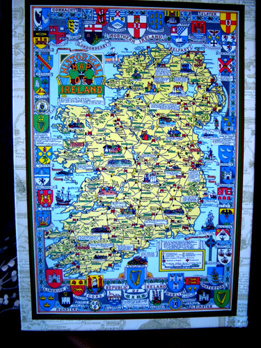 Pictorial history map - pictorial,