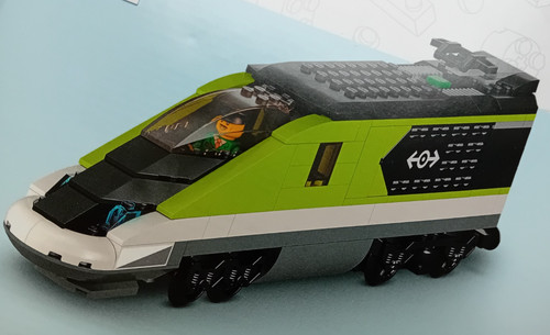 New lego city train - city, engine