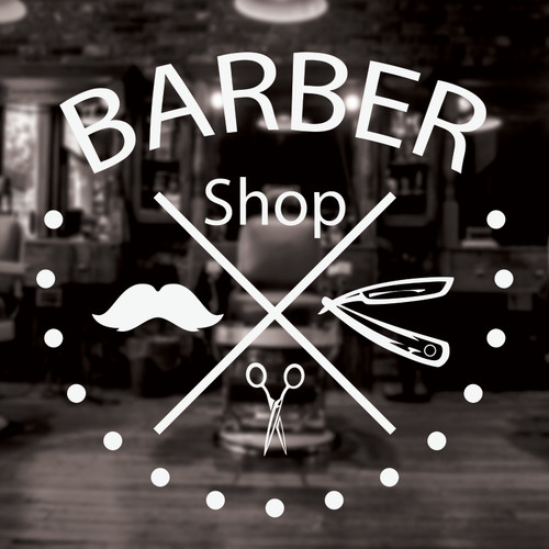 Barber shop sign barbershop - shop, sign,