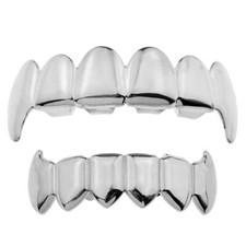 18K Tooth Caps 6 Fangs Grill