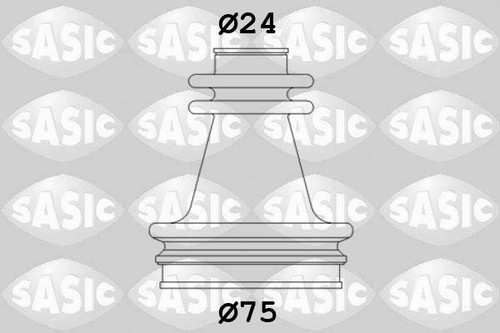 New bellow set drive shaft - bellow,