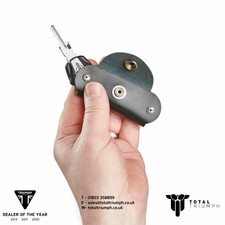 GENUINE Triumph Leather Key