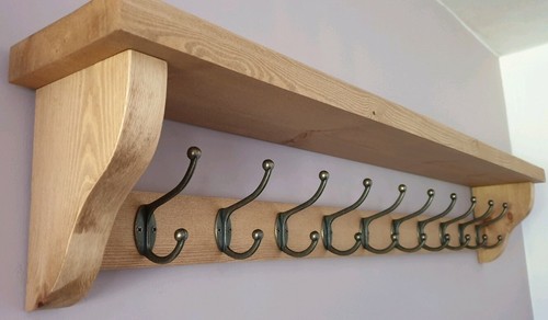 Coat rack shelf floating - coat, rack+shelf