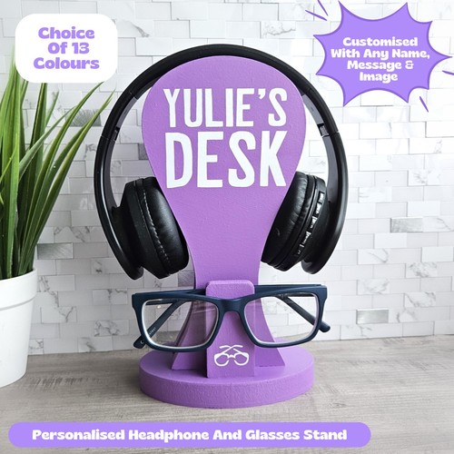 Glasses holder headphone stand - holder,