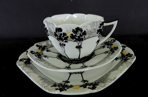 Vintage art deco china - art,