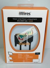 iWires HDMI to DVI-D Cable 2M Dual Link – Bi-Directional Video Adapter Lead, ...