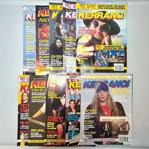 Vintage kerrang magazine - vintage, kerrang!