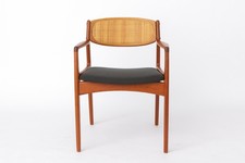 Danish Teak & Rattan Armchair