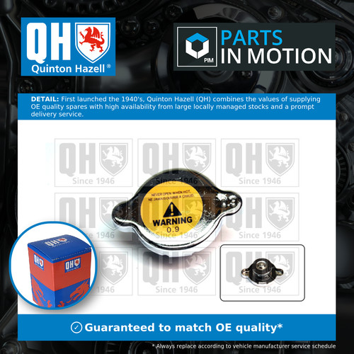 Radiator cap fits - cap, micra