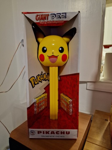 Giant pikachu pez - pikachu,